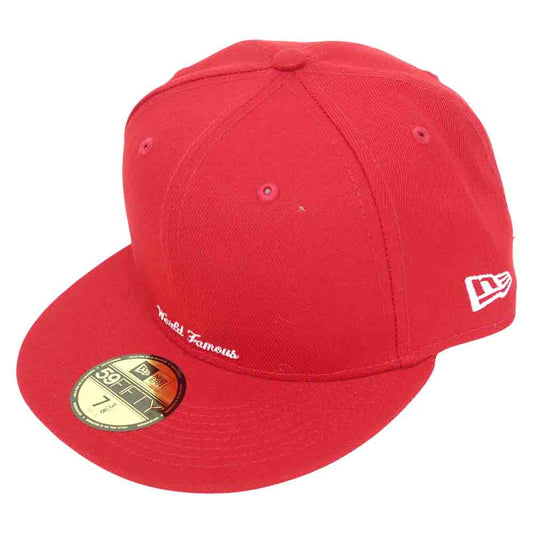 Supreme シュプリーム 21SS Reverse Box Logo New Era リバース ボックスロゴ ニューエラ キャップ レッド系 ７3/8【新古品】【未使用】【中古】