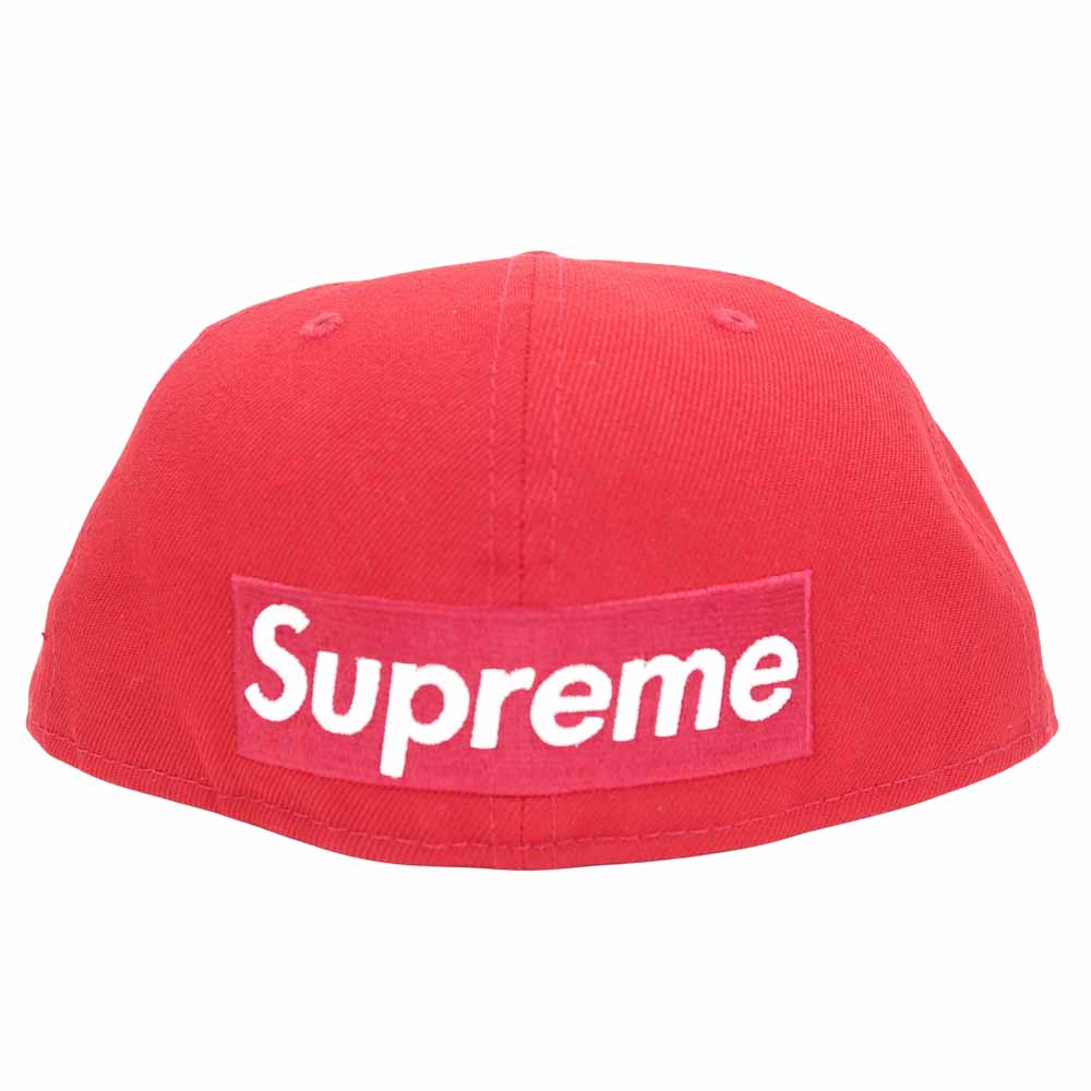 Supreme シュプリーム 21SS Reverse Box Logo New Era リバース ボックスロゴ ニューエラ キャップ レッド系 ７3/8【新古品】【未使用】【中古】