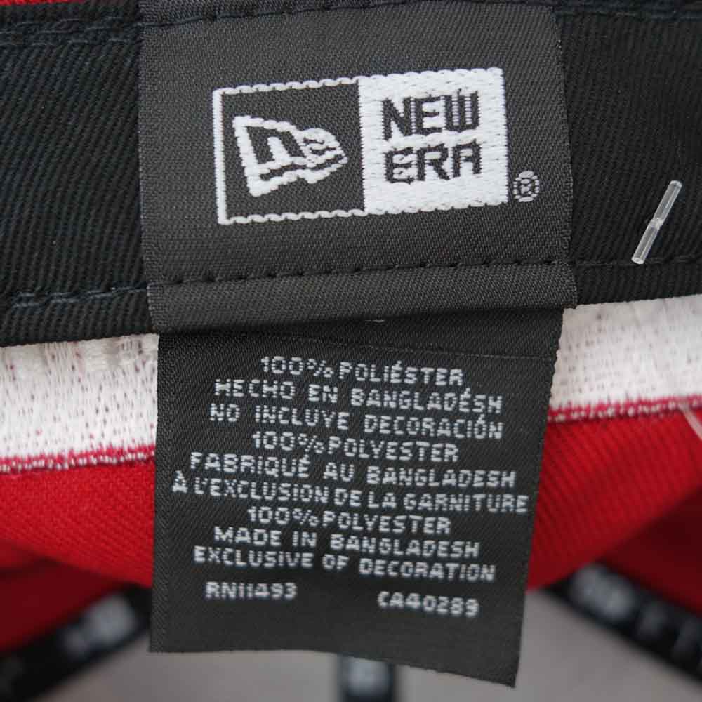 Supreme シュプリーム 21SS Reverse Box Logo New Era リバース ボックスロゴ ニューエラ キャップ レッド系 ７3/8【新古品】【未使用】【中古】