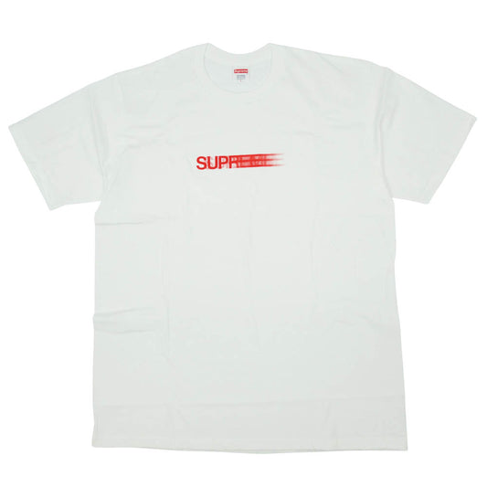 Supreme シュプリーム 20SS Motion Logo Tee モーション ロゴ Tシャツ ホワイト系 L【美品】【中古】