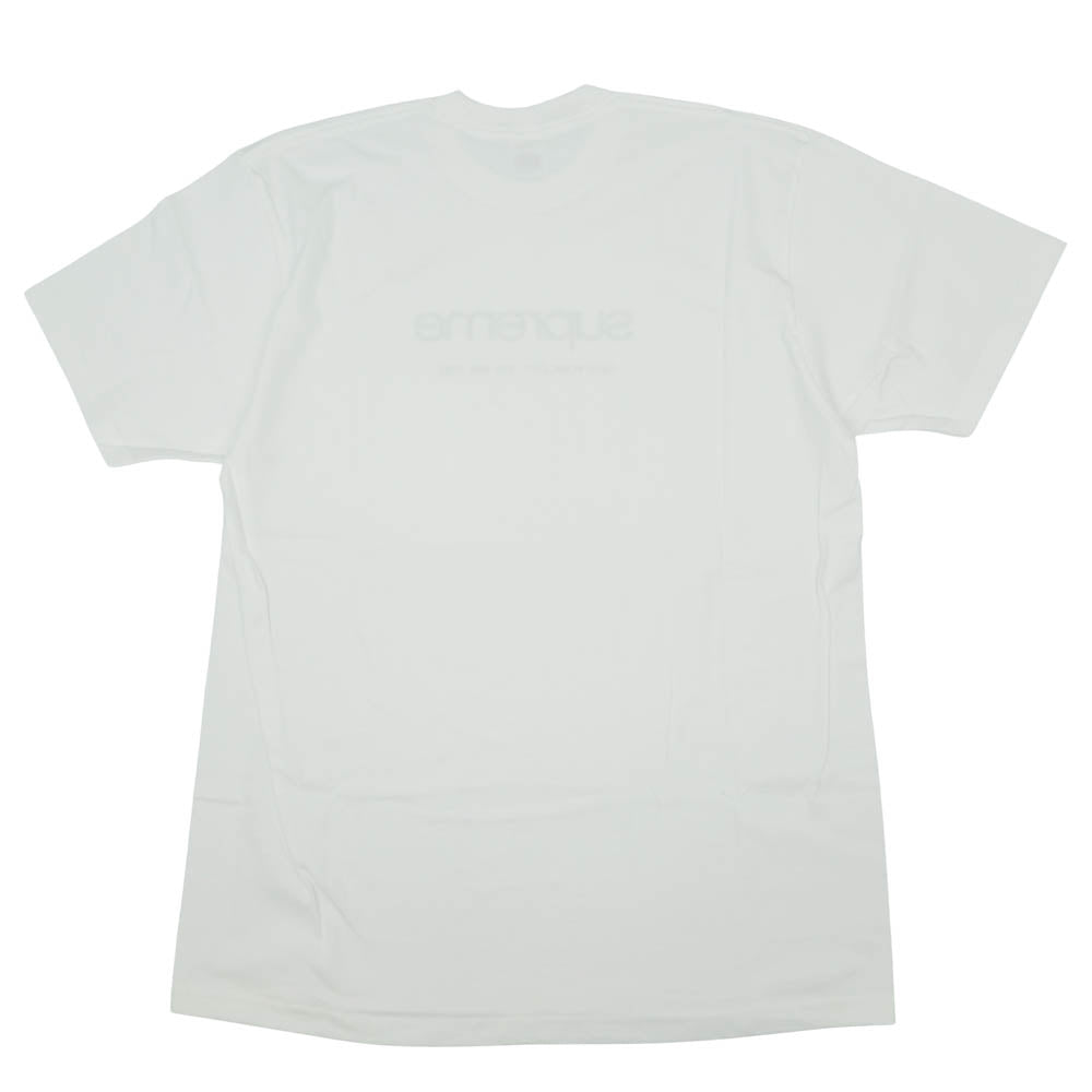 Supreme シュプリーム 20SS Shop Tee ロゴ ショップ Tシャツ ホワイト系 L【極上美品】【中古】