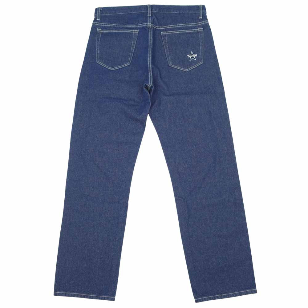 Supreme シュプリーム 21SS Regular Jean Rinsed Blue レギュラー ジーンズ デニム パンツ インディゴブルー系 32【美品】【中古】