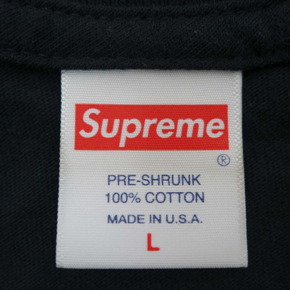 Supreme シュプリーム 19AW Bandana Box Logo Tee バンダナ ボックス ロゴ Tシャツ ブラック系 L【美品】【中古】