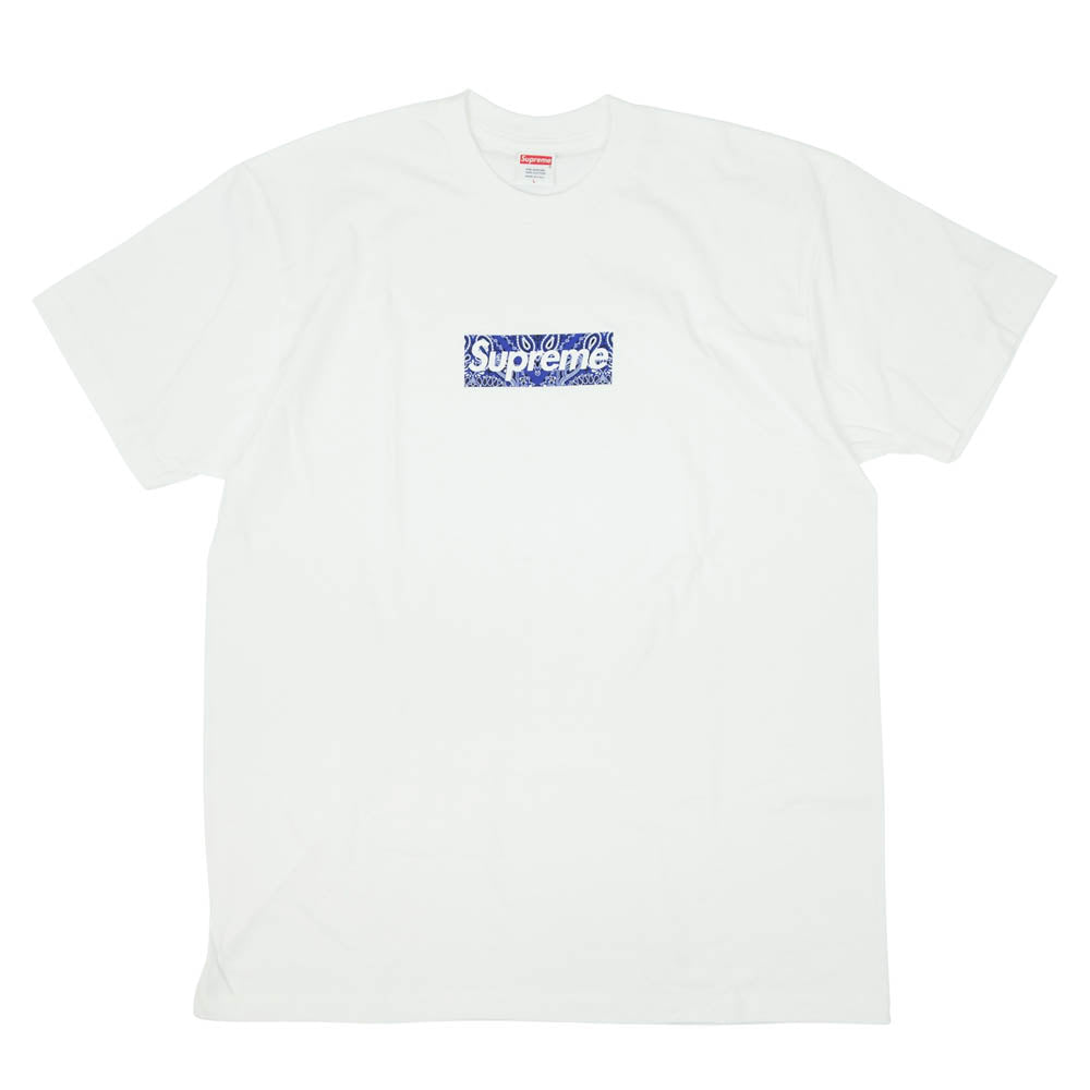 supreme box logo bandana tee
