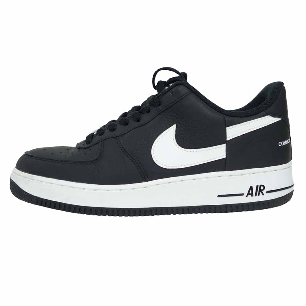 Supreme シュプリーム 18AW AR7623-001 × COMME des GARCONS SHIRT コムデギャルソン シャツ × NIKE ナイキ AIR FORCE 1 LOW エア フォース ロー ブラック系 28cm【美品】【中古】