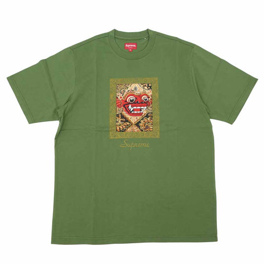 Supreme シュプリーム 21SS Barong Patch S/S Tee バロン パッチ Tシャツ グリーン系 M【新古品】【未使用】【中古】