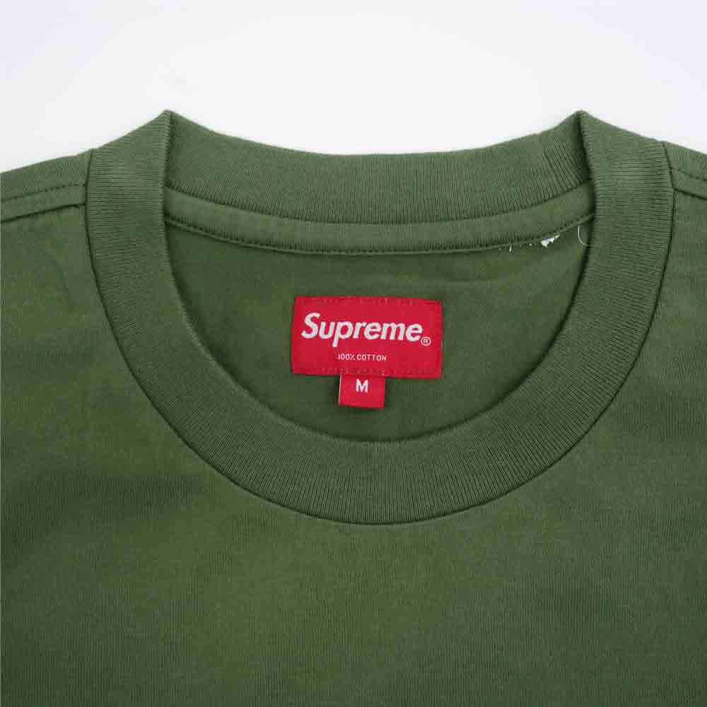 Supreme シュプリーム 21SS Barong Patch S/S Tee バロン パッチ Tシャツ グリーン系 M【新古品】【未使用】【中古】