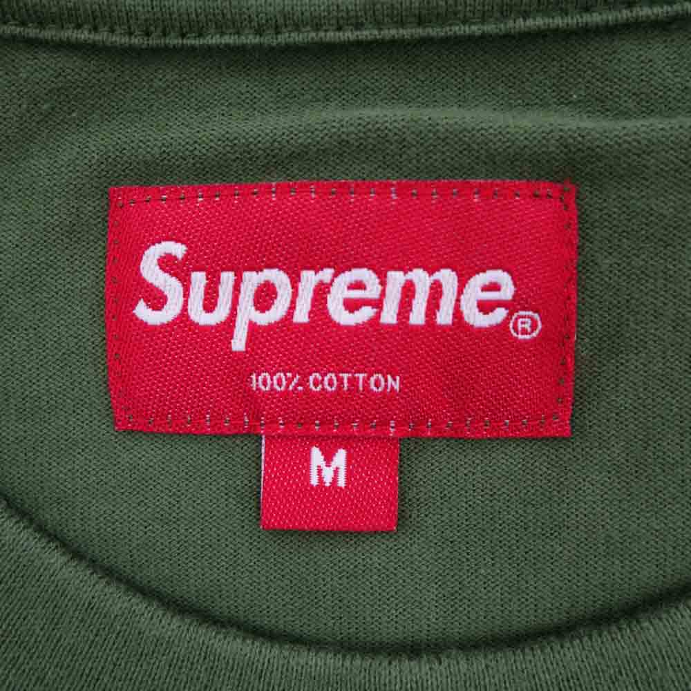 Supreme シュプリーム 21SS Barong Patch S/S Tee バロン パッチ Tシャツ グリーン系 M【新古品】【未使用】【中古】