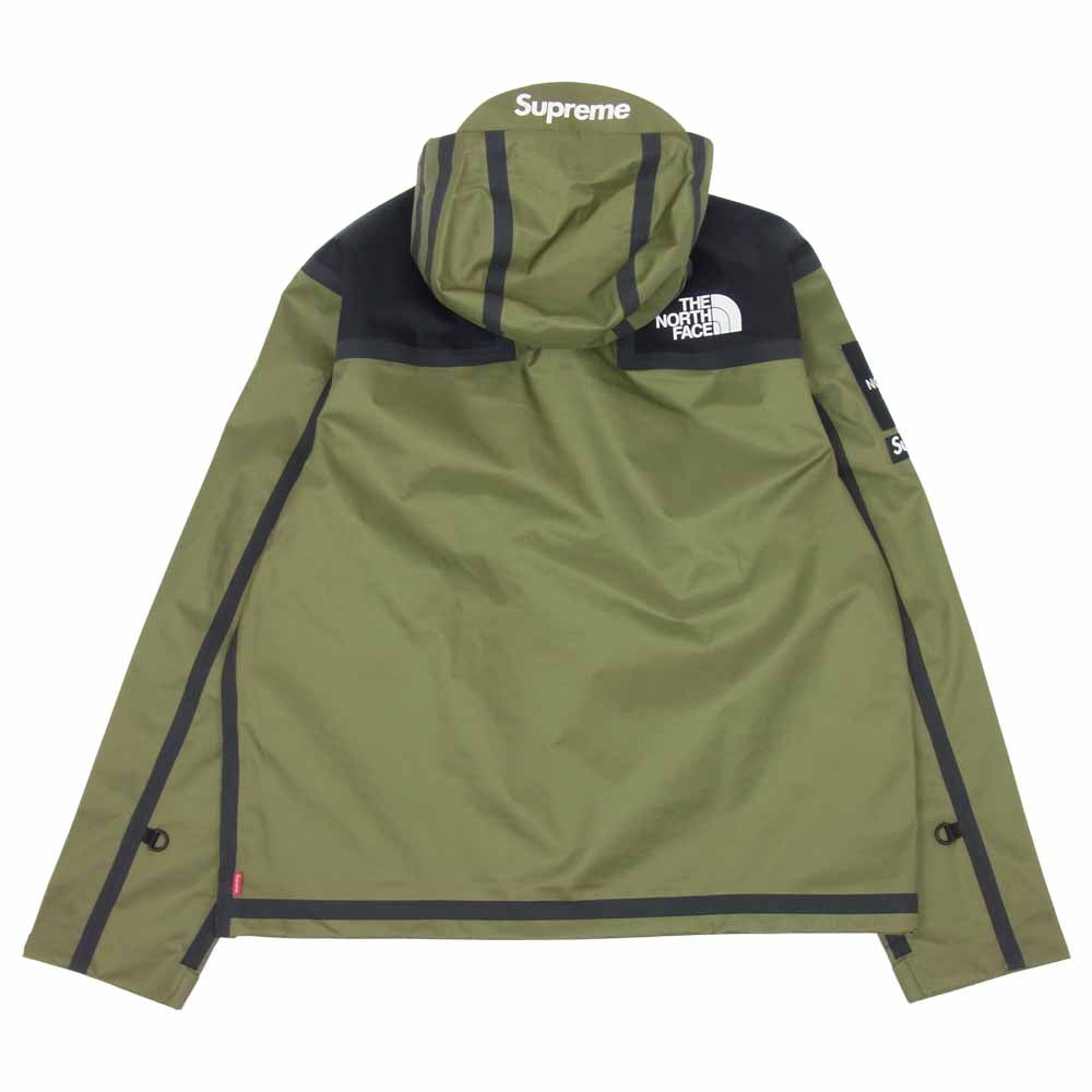 Supreme シュプリーム 21SS NP121011 × THE NORTH FACEノースフェイス SUMMIT SERIES OUTER TAPE SEAM MOUNTAIN JACKET バーントオリーブグリーン M【新古品】【未使用】【中古】