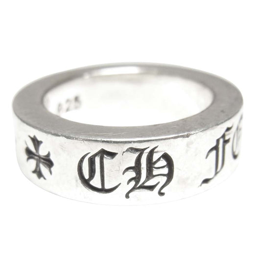CHROME HEARTS クロムハーツ（原本無） 6mm SPACER FOREVER スペーサー フォーエバー リング シルバー系 8号程度【中古】
