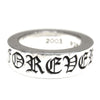 CHROME HEARTS クロムハーツ（原本無） 6mm SPACER FOREVER スペーサー フォーエバー リング シルバー系 8号程度【中古】