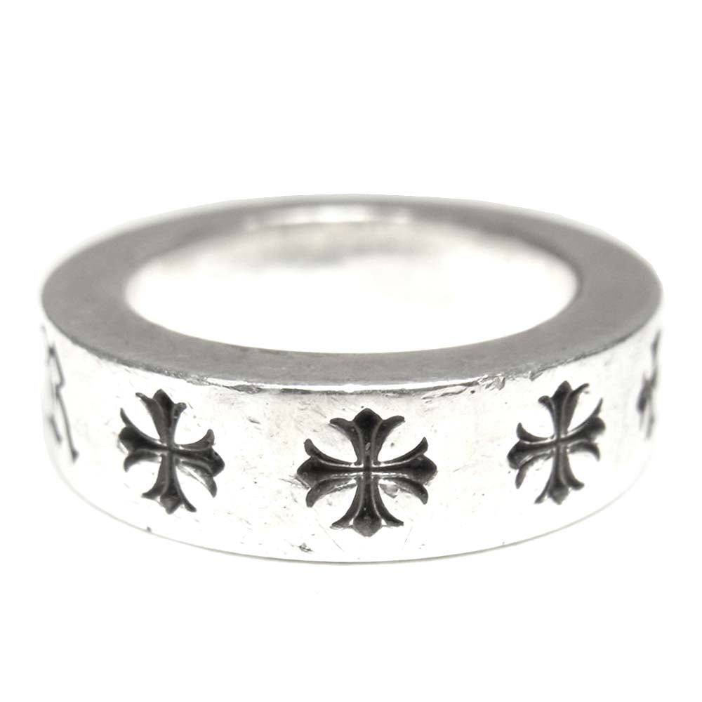 CHROME HEARTS クロムハーツ（原本無） 6mm SPACER FOREVER スペーサー フォーエバー リング シルバー系 8号程度【中古】