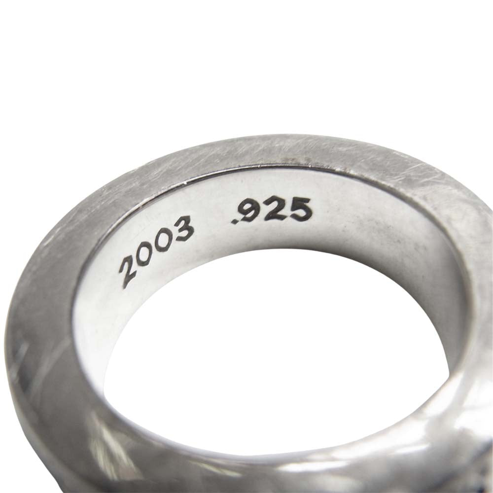 CHROME HEARTS クロムハーツ（原本無） 6mm SPACER FOREVER スペーサー フォーエバー リング シルバー系 8号程度【中古】