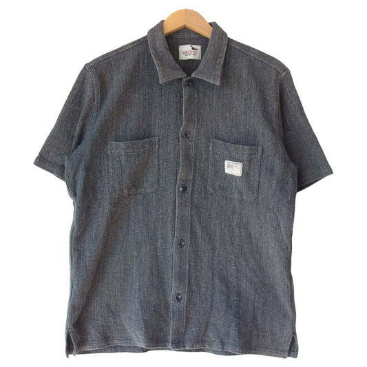 GANGSTERVILLE ギャングスタービル 15SS GSV-15-SS-27 Villainess SH ワークシャツ グレー系 XL【中古】