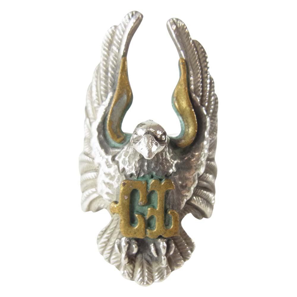 CALEE キャリー AMERICAN EAGLE RING アメリカン イーグル シルバー リング シルバー系 18号程度【中古】