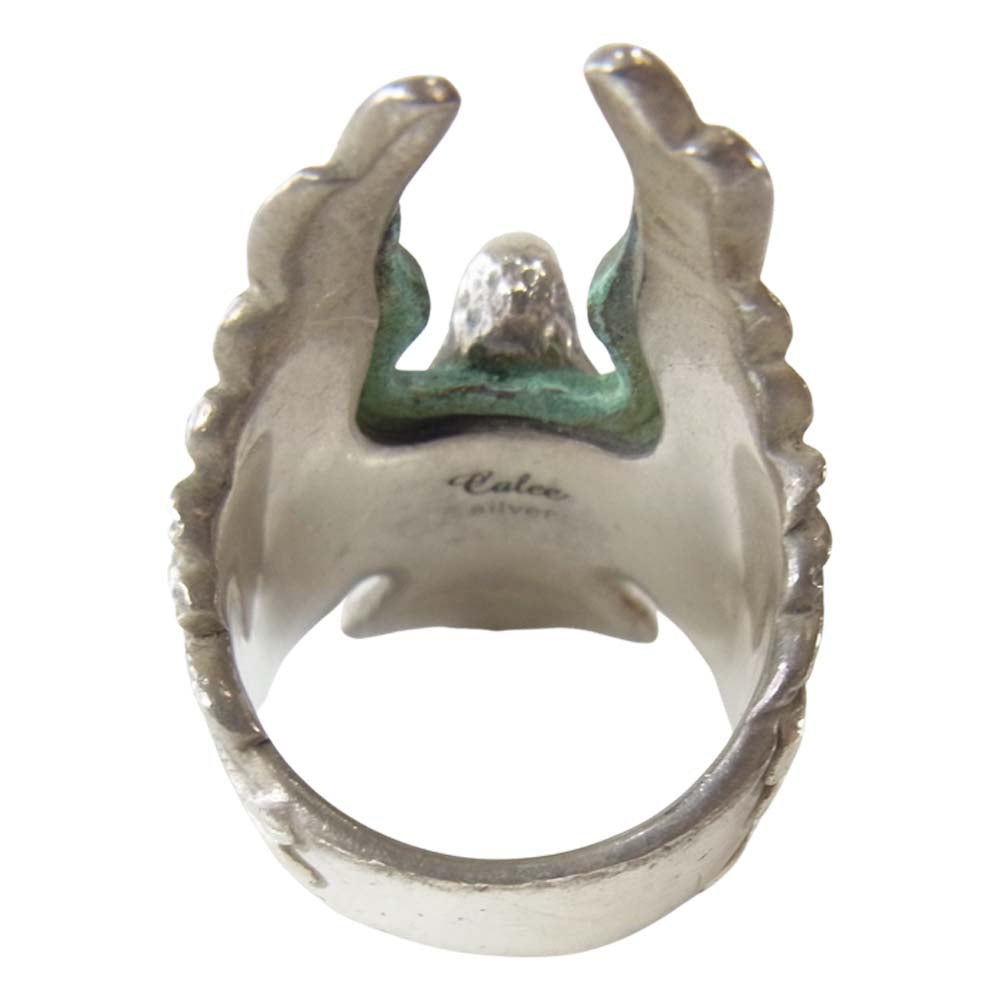 CALEE キャリー AMERICAN EAGLE RING アメリカン イーグル シルバー リング シルバー系 18号程度【中古】