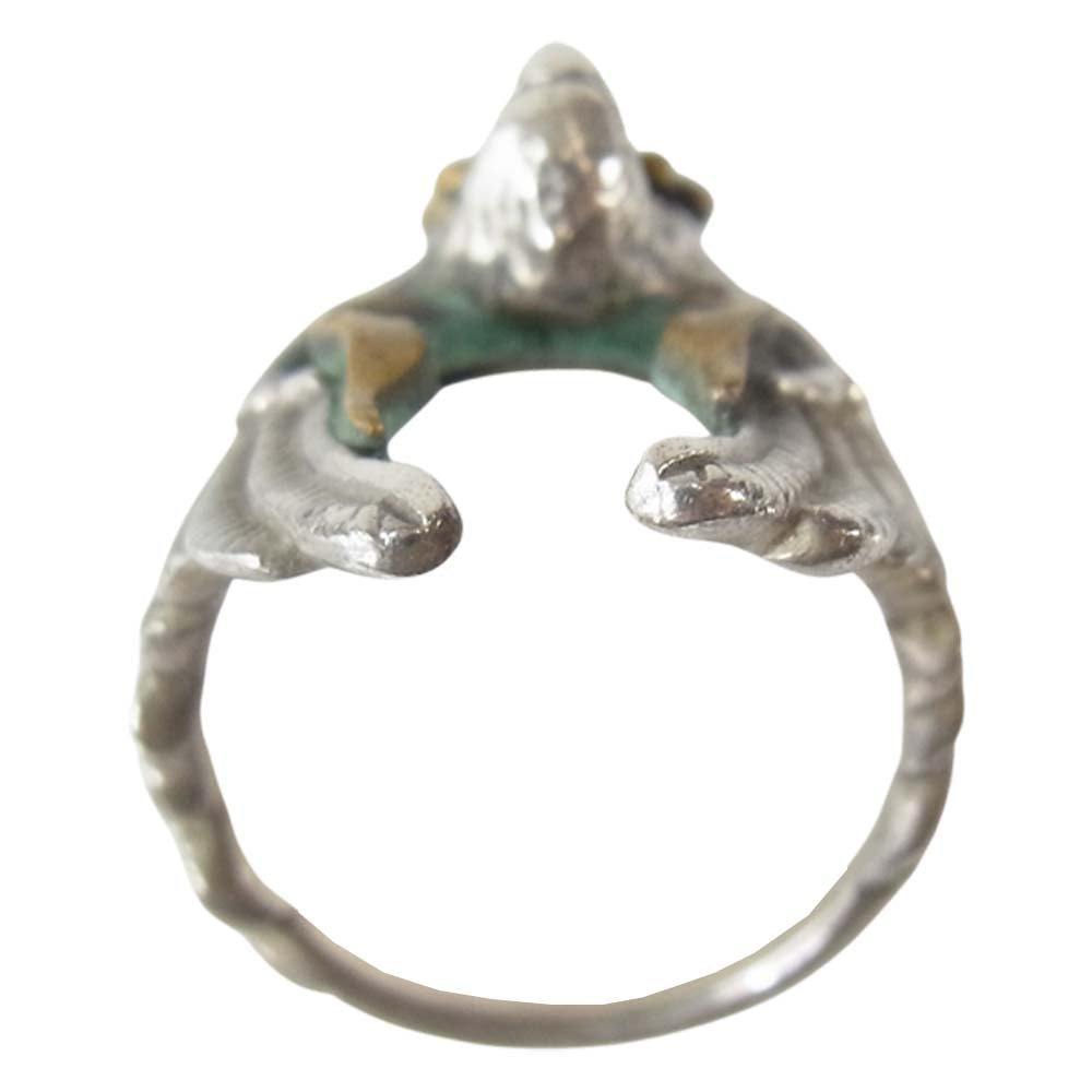 CALEE キャリー AMERICAN EAGLE RING アメリカン イーグル シルバー リング シルバー系 18号程度【中古】