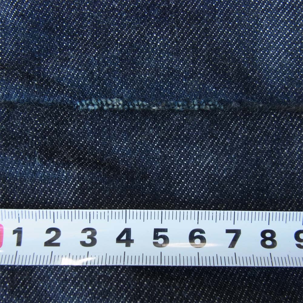 GANGSTERVILLE ギャングスタービル IRON CROSS DENIM アイアンクロス デニム パンツ インディゴブルー系 36【中古】