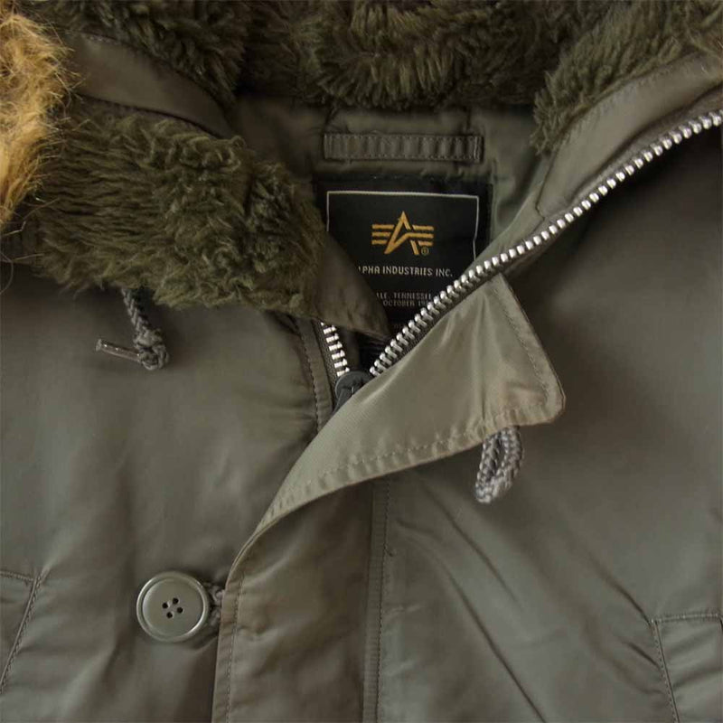 ALPHA アルファ 20094-279 N-3B Jacket ジャケット カーキ系 L【中古】