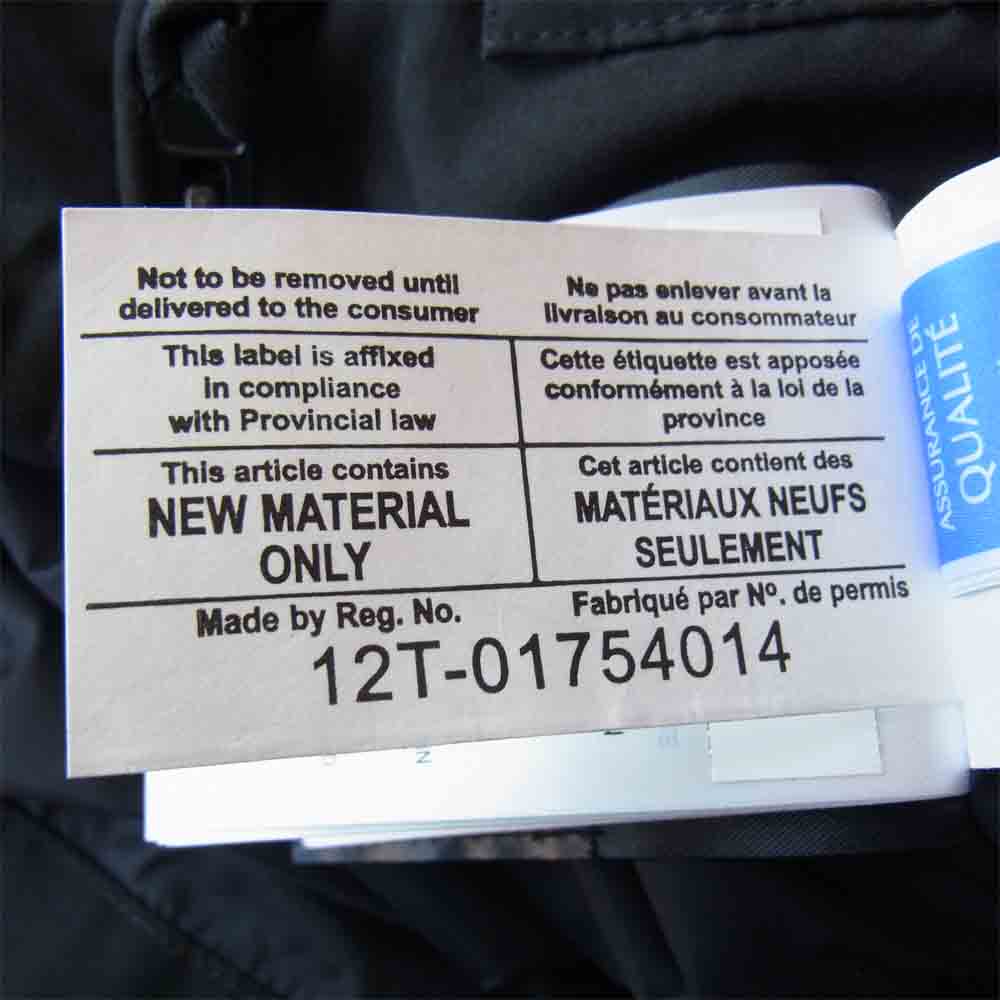 CANADA GOOSE カナダグース 4550M 国内正規品 MAITLAND PARKA メイトランド フード付ダウンジャケット ブラック系 M【中古】