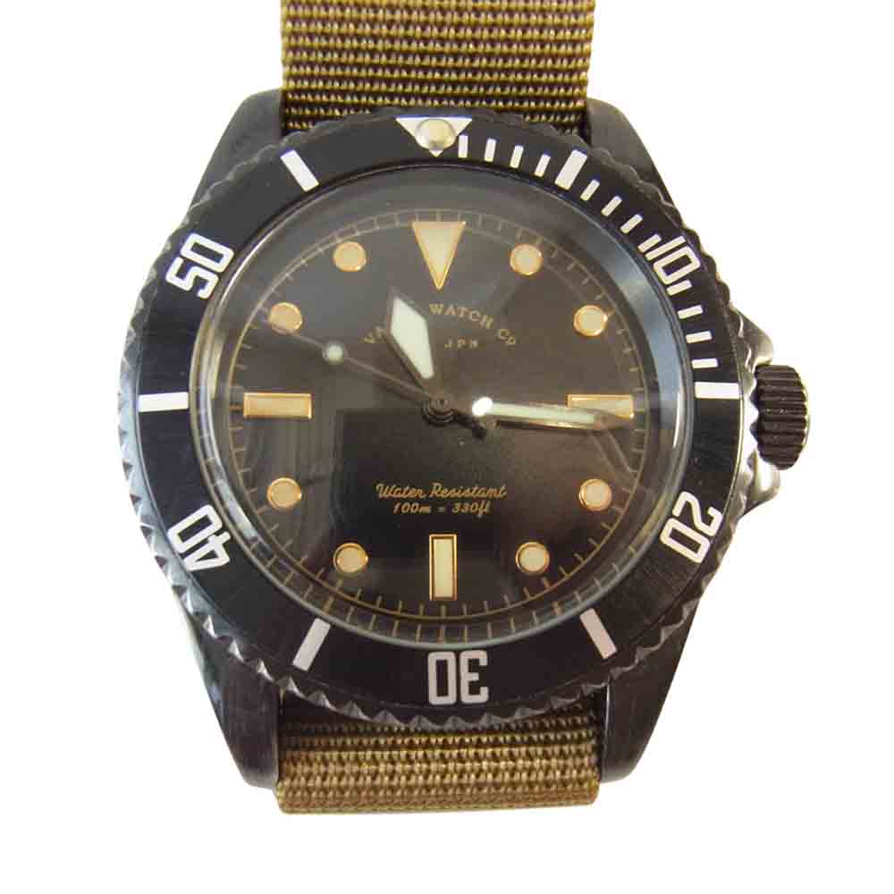 ヴァーグウォッチ BLK SUB ブラックサブ ダイバーズウォッチ ブラック系【中古】
