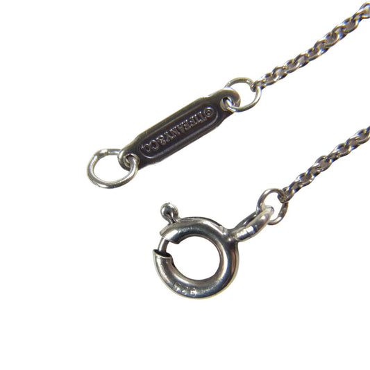 TIFFANY&Co. ティファニー ハートロック ネックレス ペンダント ライトブルー系【中古】