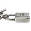 HERMES エルメス Cadenas Kelly カデナ ケリー 南京錠 ネックレス シルバー系 全長43cm程度【中古】