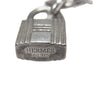 HERMES エルメス Cadenas Kelly カデナ ケリー 南京錠 ネックレス シルバー系 全長43cm程度【中古】