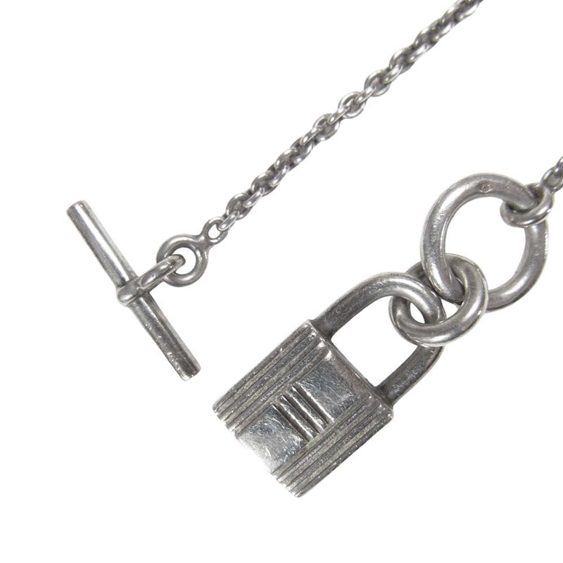 HERMES エルメス Cadenas Kelly カデナ ケリー 南京錠 ネックレス 