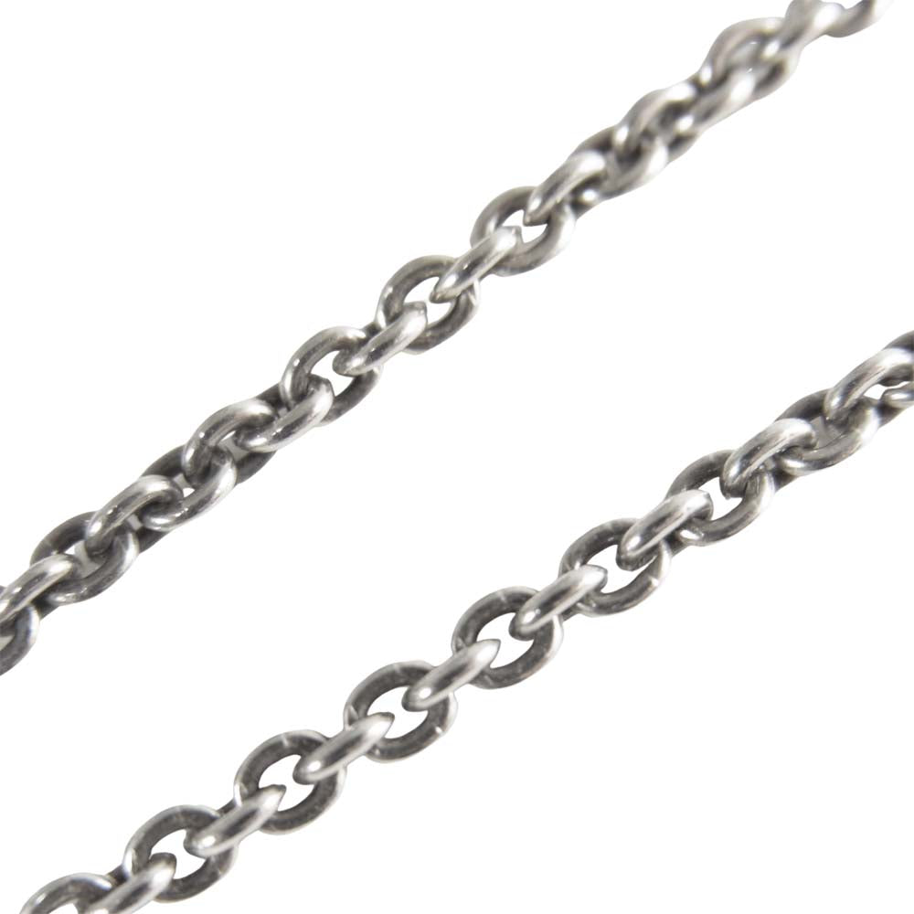 HERMES エルメス Cadenas Kelly カデナ ケリー 南京錠 ネックレス シルバー系 全長43cm程度【中古】
