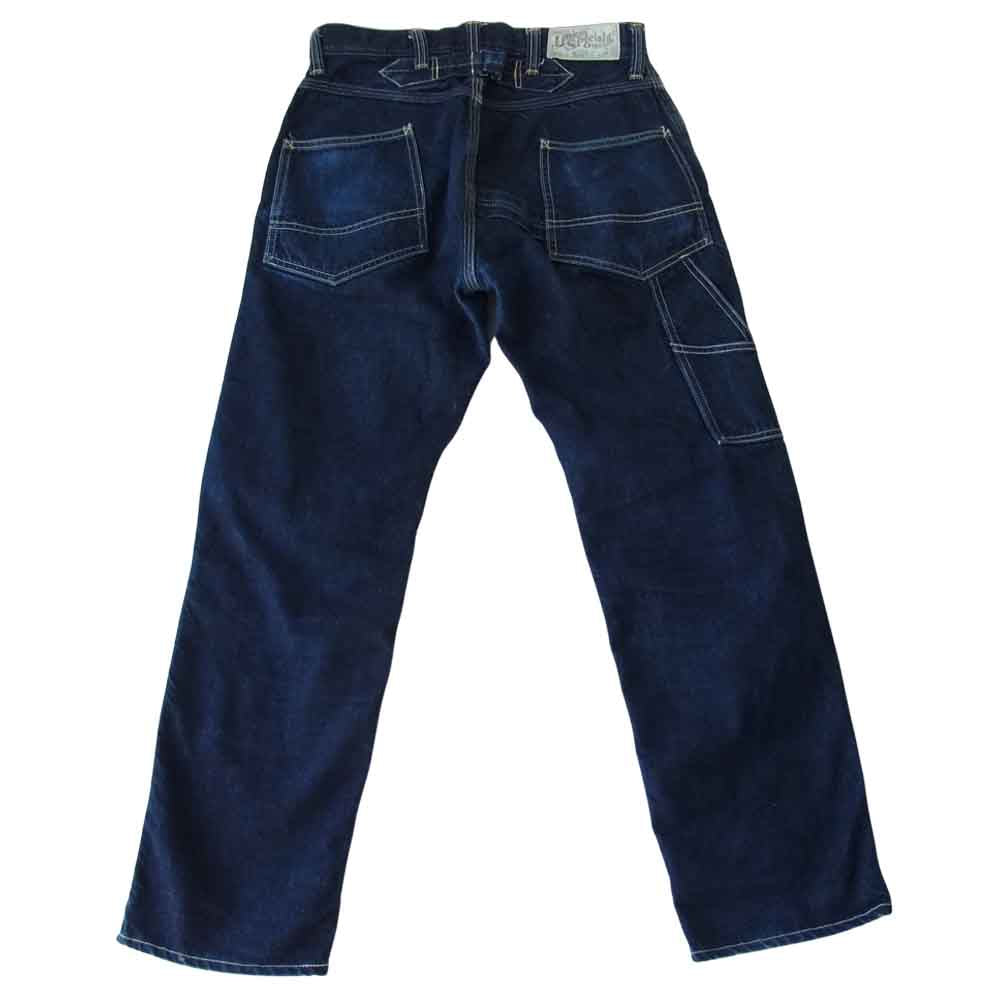 FREEWHEELERS フリーホイーラーズ DERRICKMAN OVERALLS デリックマン デニムパンツ インディゴブルー系 28【中古】