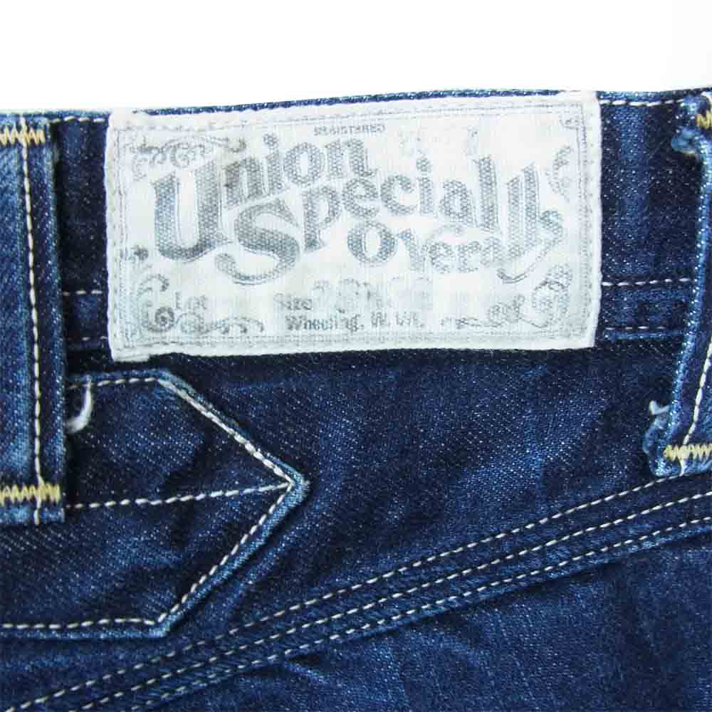 FREEWHEELERS フリーホイーラーズ DERRICKMAN OVERALLS デリックマン デニムパンツ インディゴブルー系 28【中古】