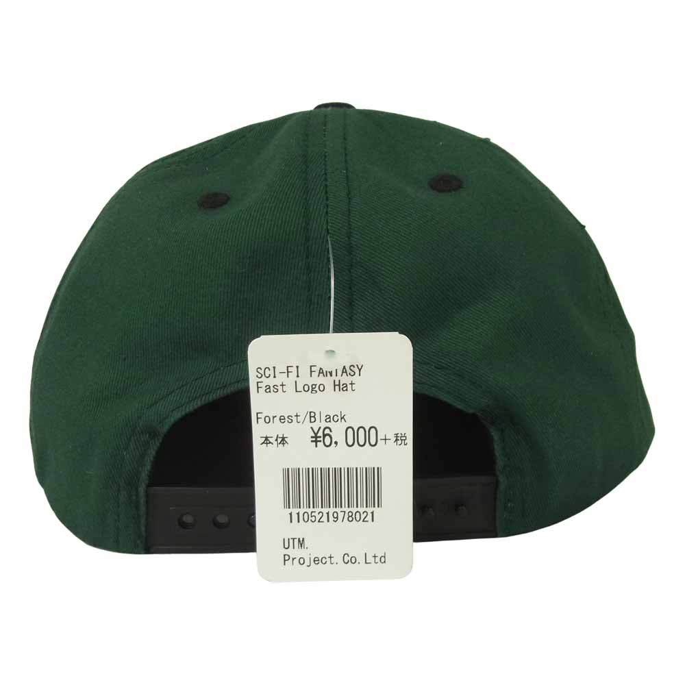 サイエンスファンタジー Fast Logo Hat Cap ファスト ロゴ キャップ グリーン系【新古品】【未使用】【中古】