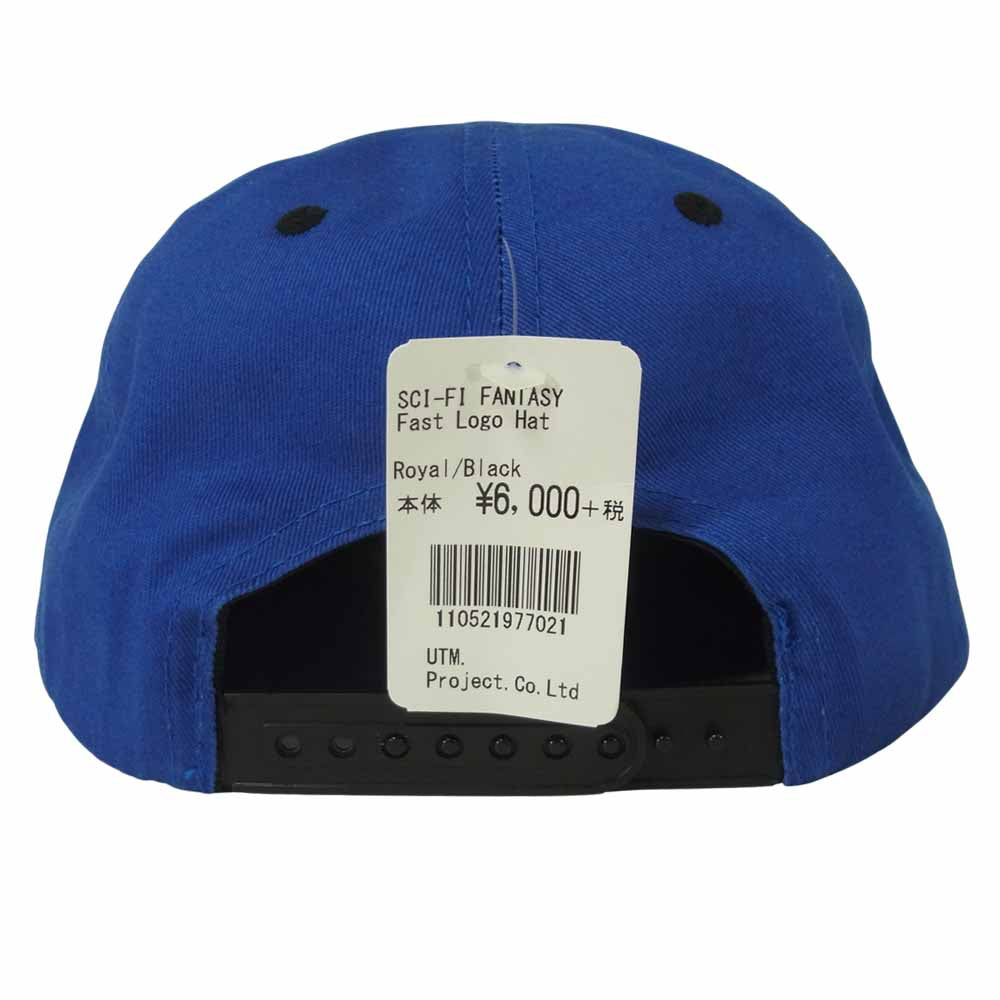 サイエンスファンタジー Fast Logo Hat Cap ファスト ロゴ キャップ ブルー系【新古品】【未使用】【中古】