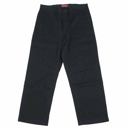 Supreme シュプリーム 21SS Pin Up Chino Pant ピンナップ チノ パンツ ブラック系 32【新古品】【未使用】【中古】