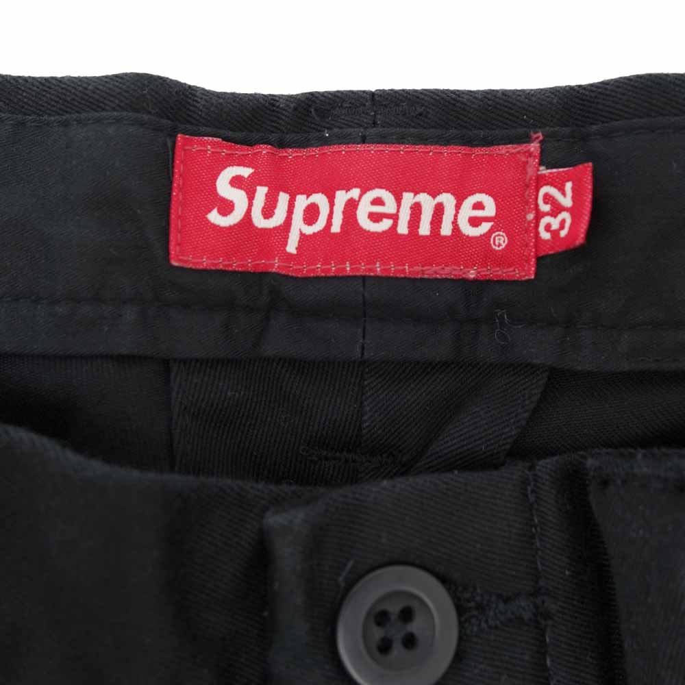 Supreme シュプリーム 21SS Pin Up Chino Pant ピンナップ チノ パンツ ブラック系 32【新古品】【未使用】【中古】