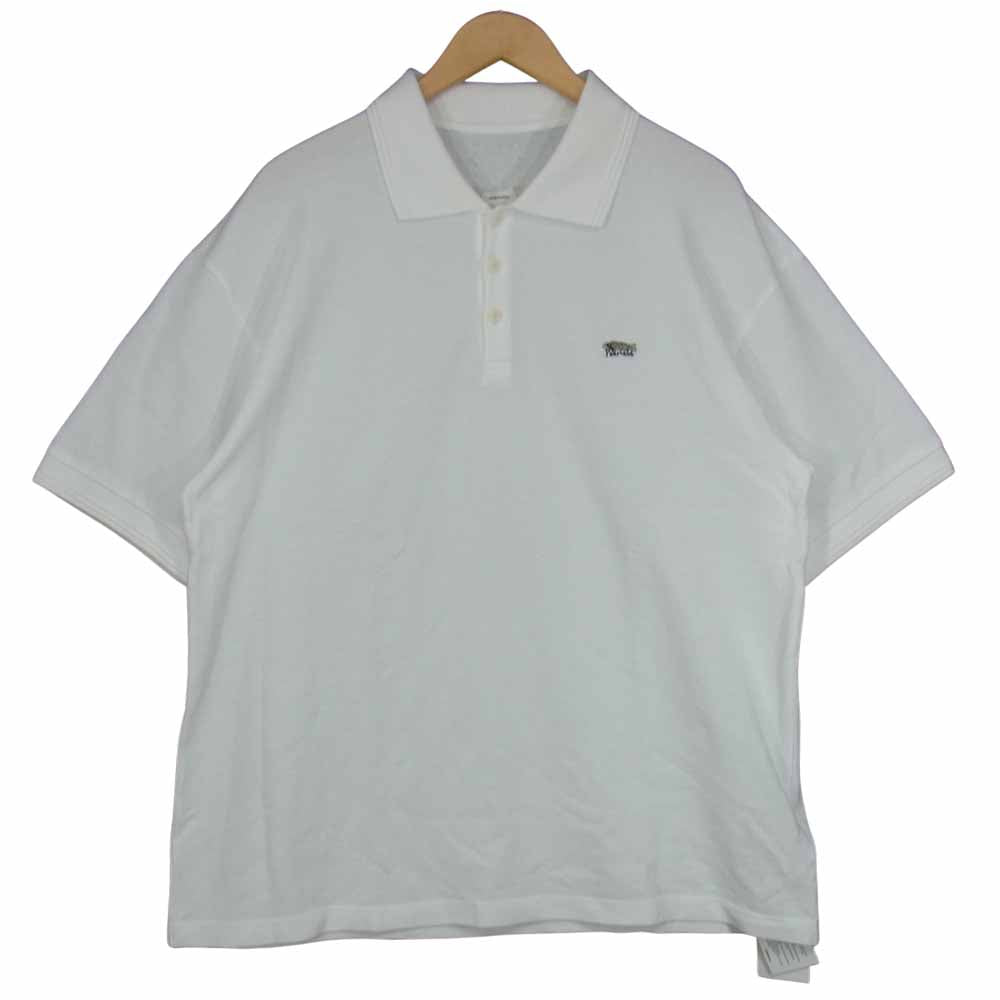 VISVIM ビズビム 21SS 0121105010019 JUMBO WELLER S/S ジャンボ? ポロシャツ ホワイト系 5【新古品】【未使用】【中古】
