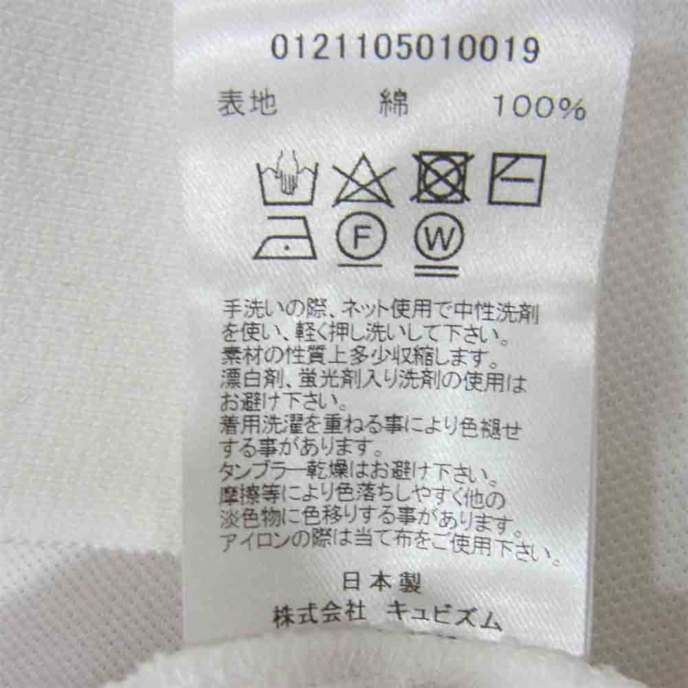 VISVIM ビズビム 21SS 0121105010019 JUMBO WELLER S/S ジャンボ? ポロシャツ ホワイト系 5【新古品】【未使用】【中古】