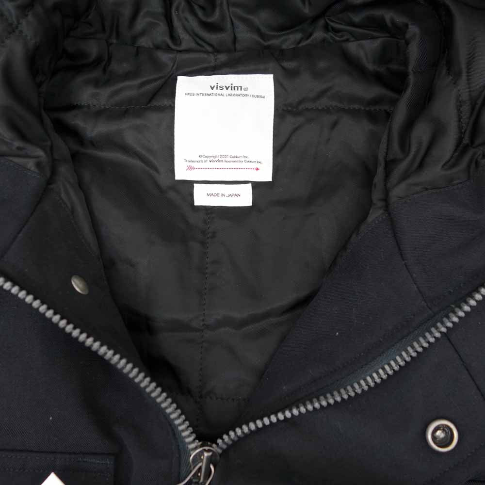 VISVIM ビズビム 21SS 121105013014 KRUPA FIELD JKT W/L フィールドジャケット ブラック系 3【新古品】【未使用】【中古】