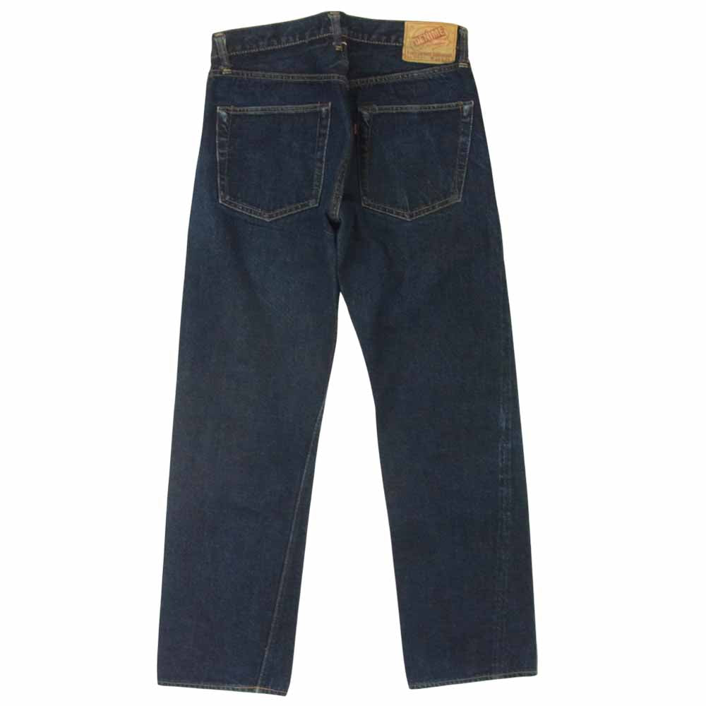 Denime ドゥニーム 893 ボタンフライ オフセット 革パッチ 裏リベット