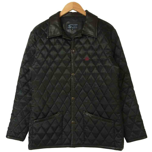 R.J.B アールジェイビー STEADY BLUE QILTING JACKET シンサレート 中綿 キルティング キルト ジャケット ブラック系 40【中古】
