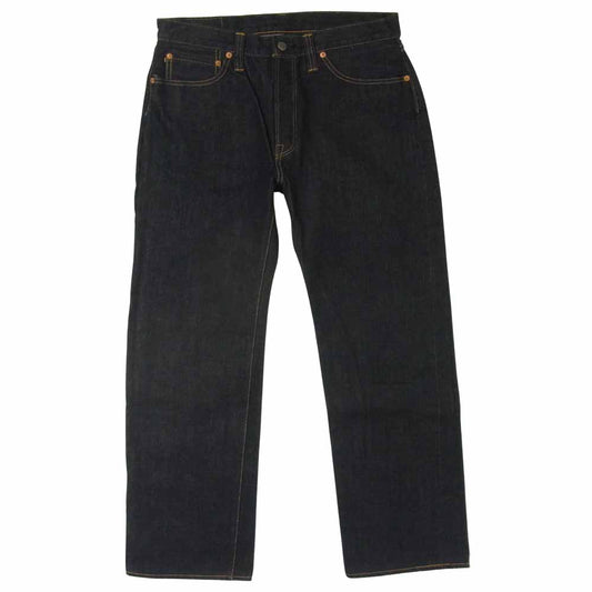 THE FLAT HEAD ザフラットヘッド 1015 EXCEED SERIES 16oz レギュラー ストレート デニム パンツ インディゴブルー系 W32 L36【美品】【中古】