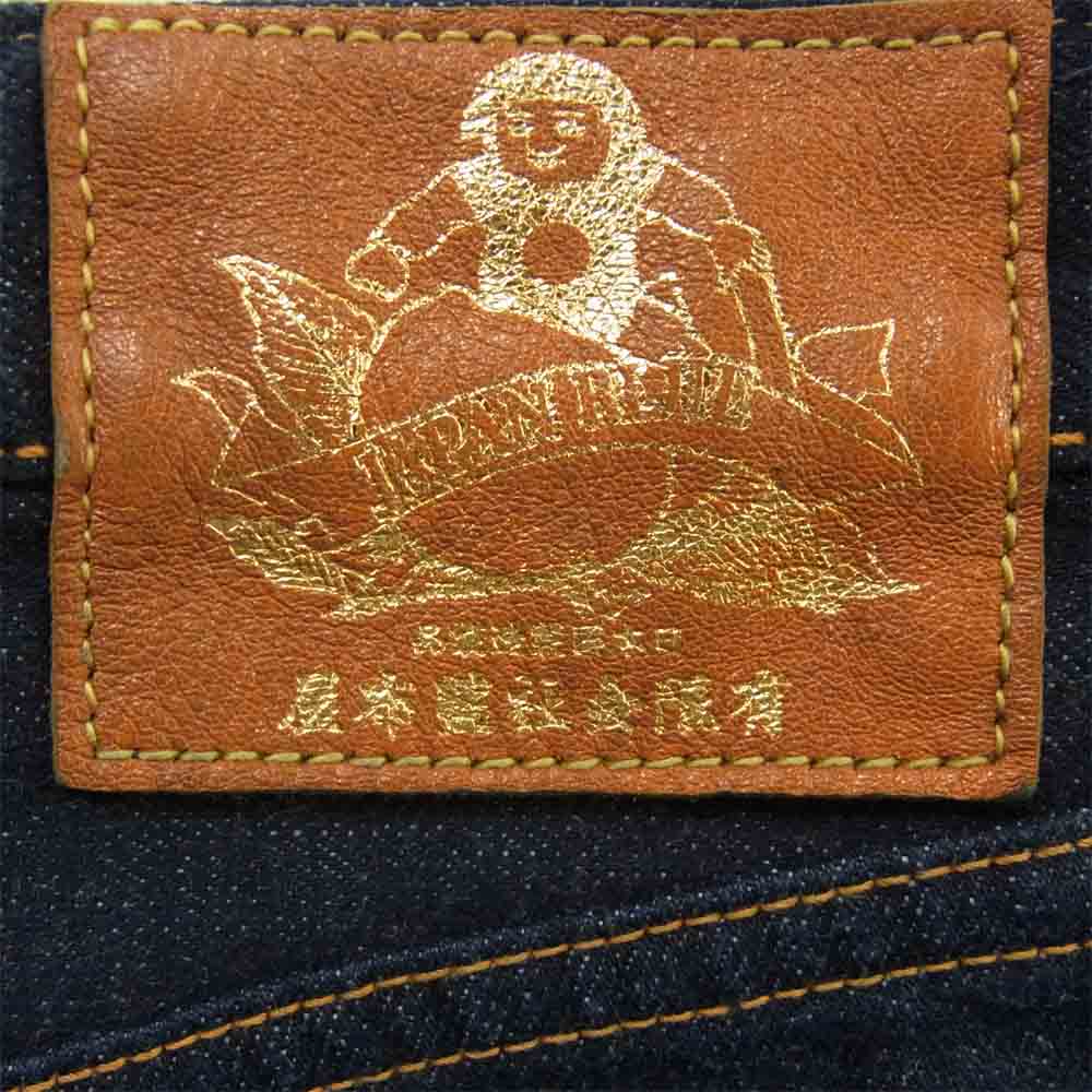 MOMOTARO JEANS 桃太郎ジーンズ JAPAN BLUE ジャパン ブルー デニム パンツ インディゴブルー系 32【中古】
