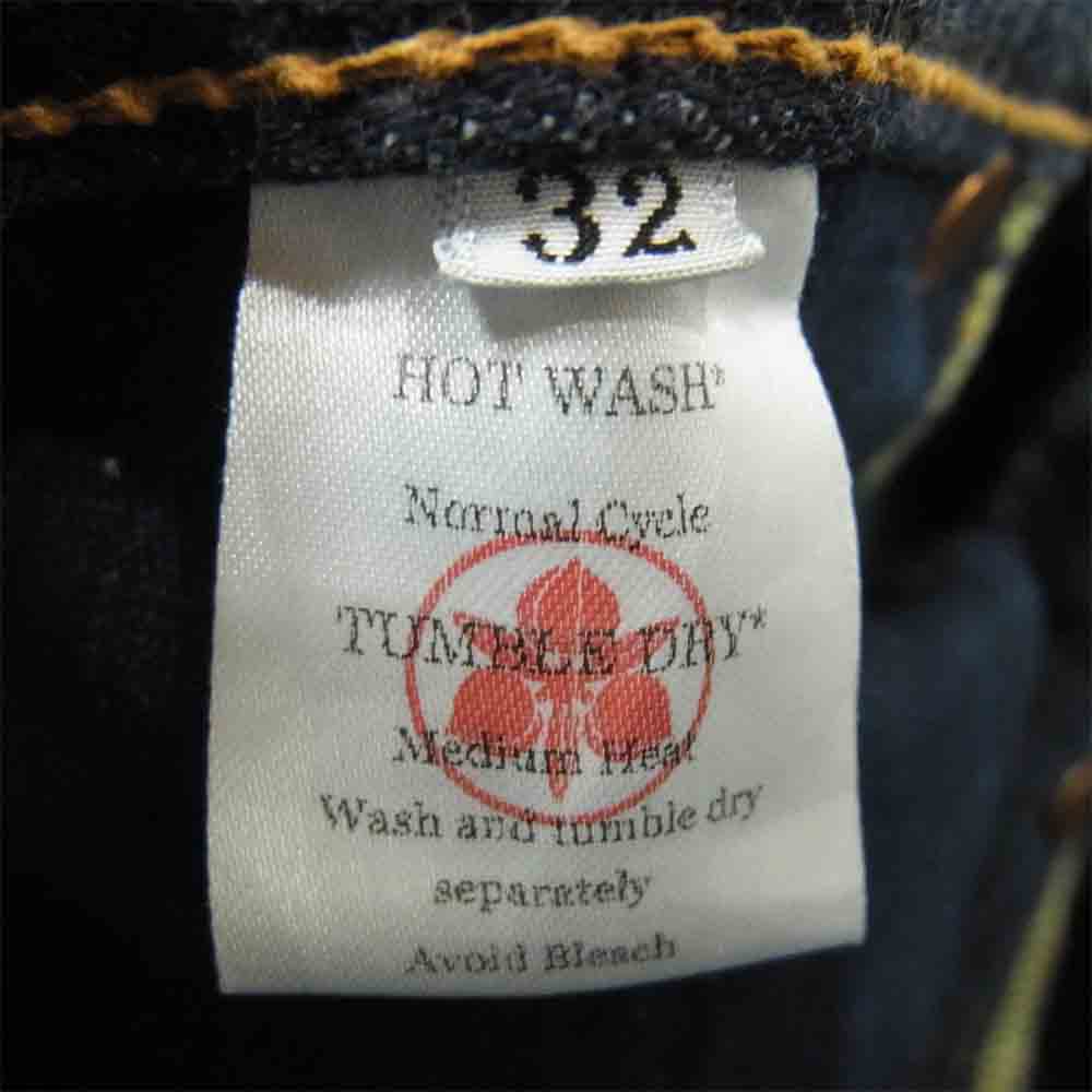 MOMOTARO JEANS 桃太郎ジーンズ JAPAN BLUE ジャパン ブルー デニム パンツ インディゴブルー系 32【中古】