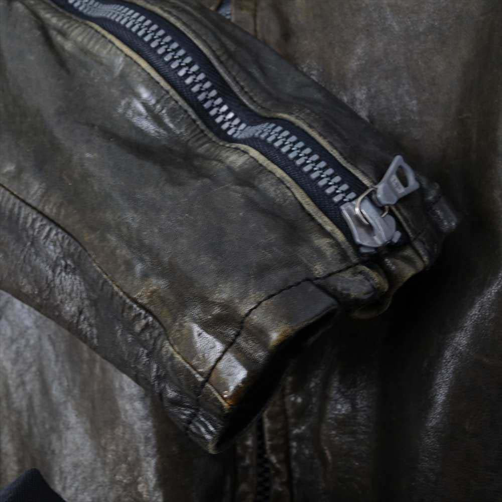 バックラッシュ BACKLASH ジャパンホース レザー シングル ライダース