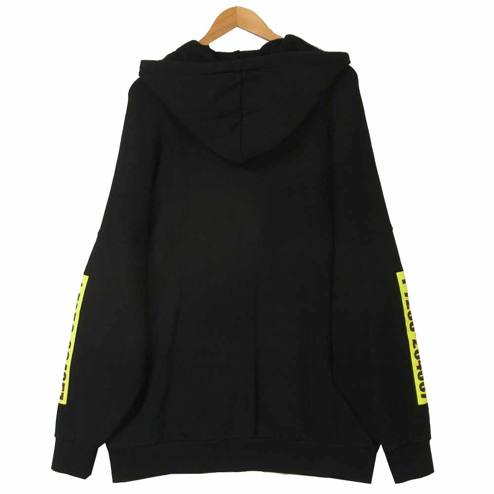 パームエンジェルス Black MJ Hoodie 長袖 プルオーバー パーカー ブラック系 L【中古】