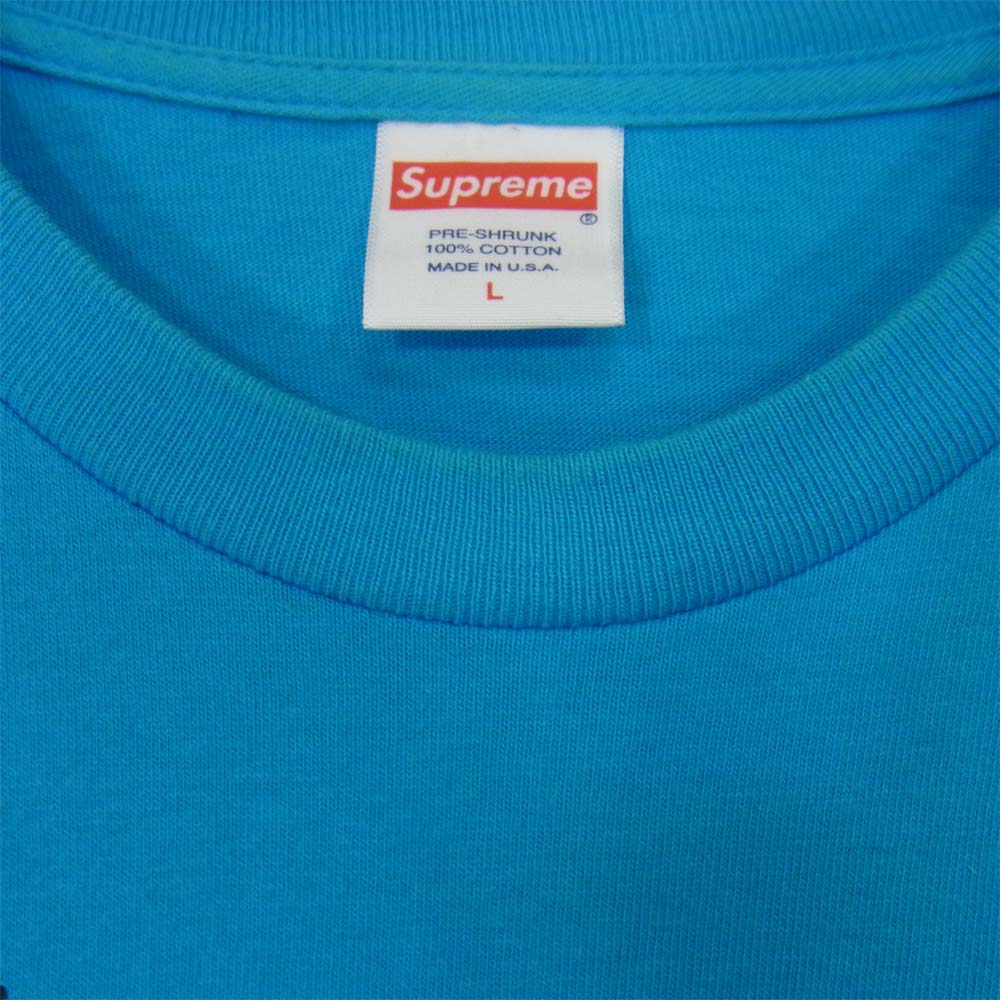 Supreme シュプリーム 18AW Madonna Tee マドンナ Tシャツ ブルー系 L【中古】
