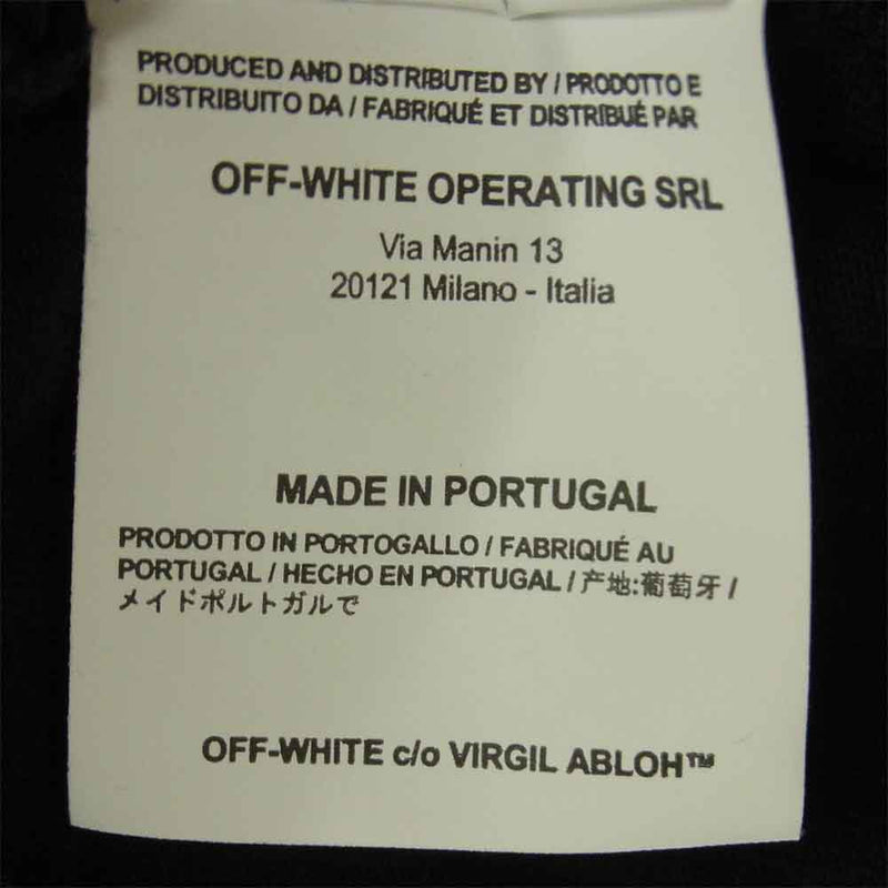OFF-WHITE オフホワイト 18SS OMAA002S18185006 FIRETAPE S/S TEE 半袖