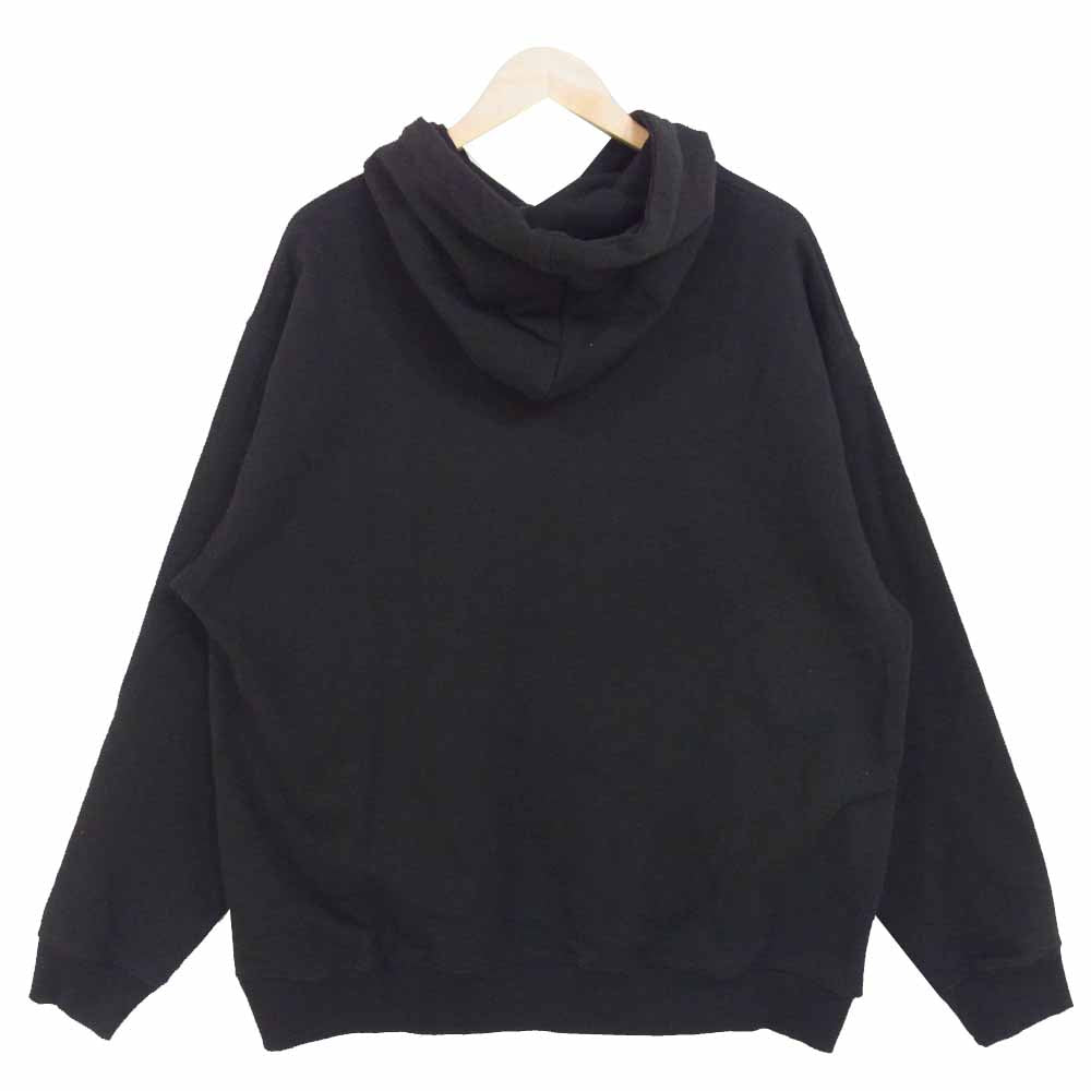 クリティック 20SS N.E.W.S HOODIE フーディー パーカー ロゴ スウェット ブラック系 L【美品】【中古】