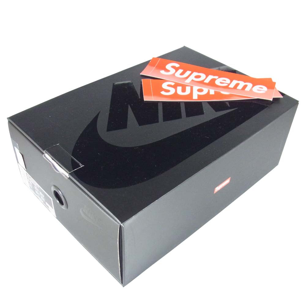 Supreme シュプリーム 21SS CV7652-002 × ナイキ NIKE AIR MAX 96 エアマックス 96 スニーカー ブラック系 US9.5【新古品】【未使用】【中古】